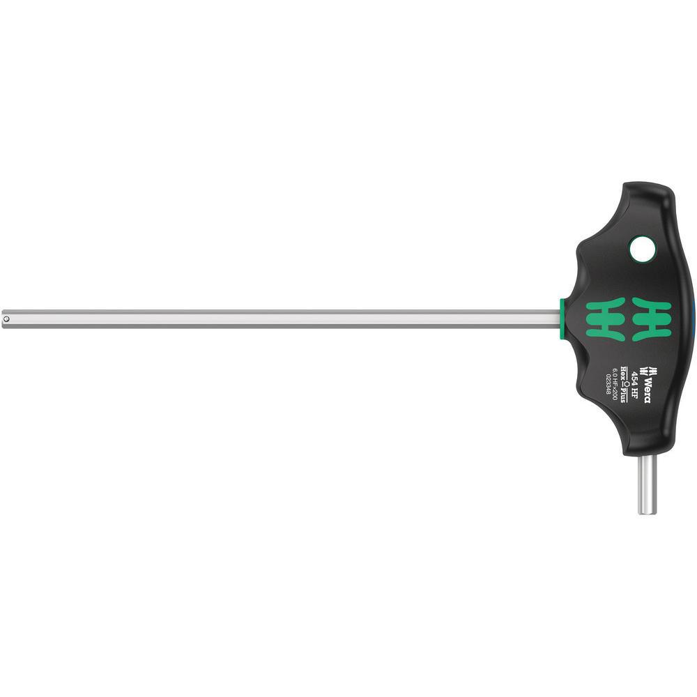 Wera 454 HF Holding Function T Handle Hex Plus Screwdriver