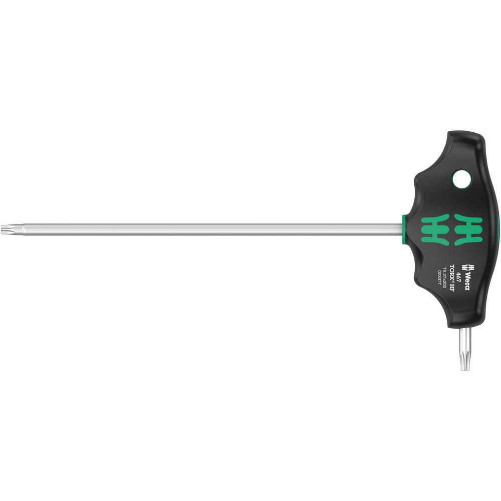 Wera 467 HF Holding Function T Handle Torx Screwdriver
