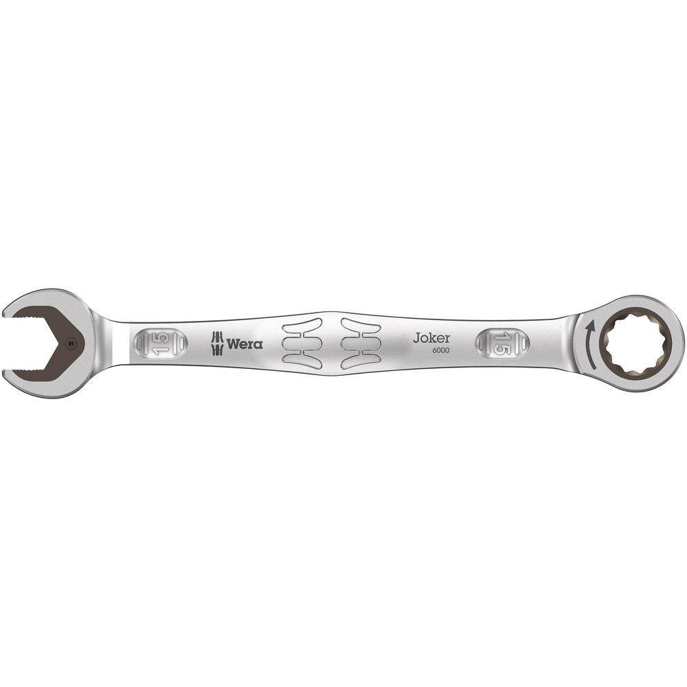 Wera 6000 Joker Ratchet Combination Spanner 15mm