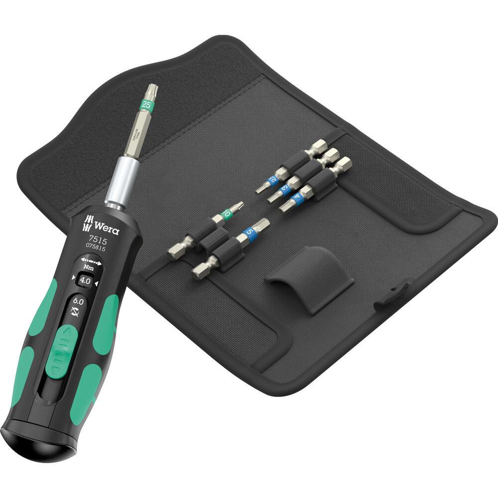Wera 7515/7 Kraftform 7 Piece Bicycle Torque Screwdriver Set 2Nm - 6Nm