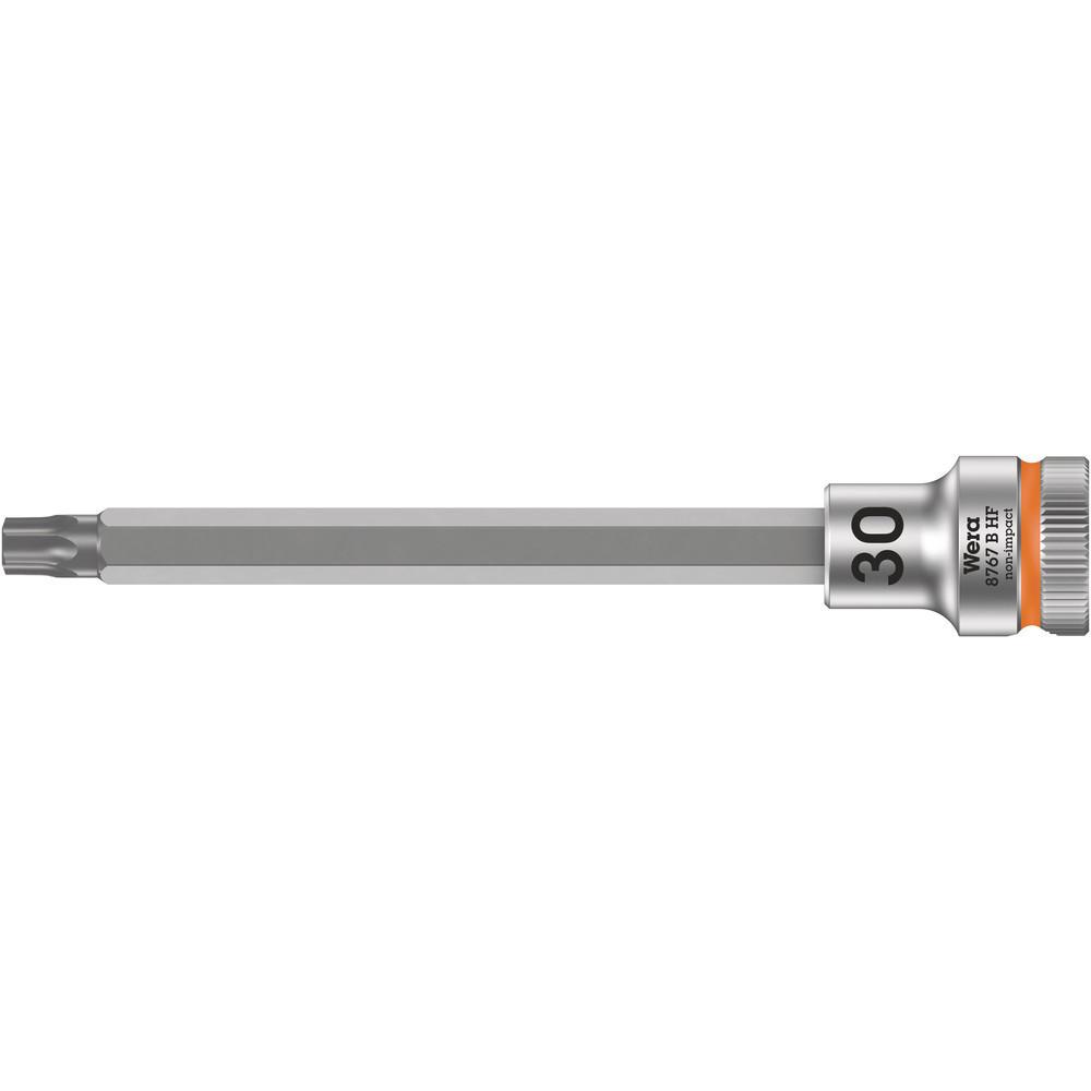 Wera 8767 B HF Zyklop 3/8" Drive Long Torx Socket Bit 3/8" T30