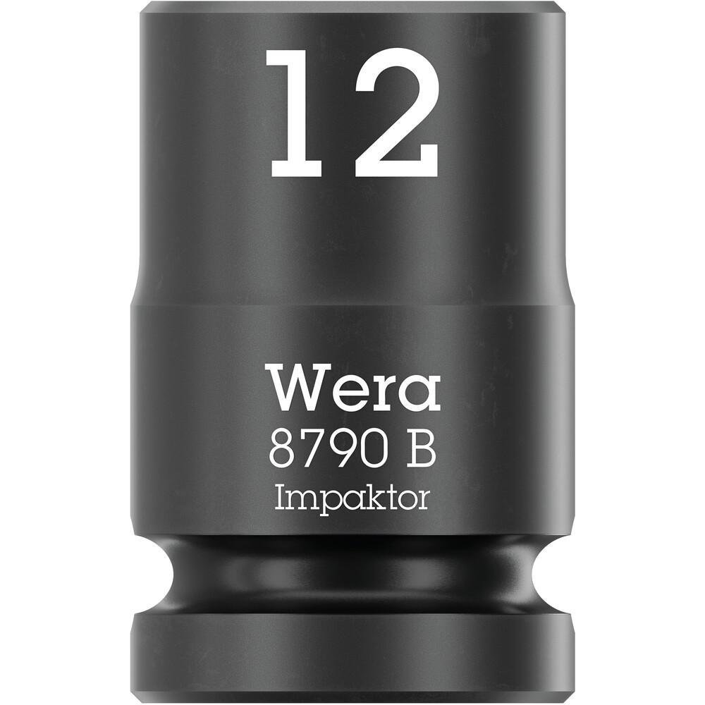 Wera Zyklop B Impaktor 3/8" Drive Hexagon Impact Socket 3/8" 12mm