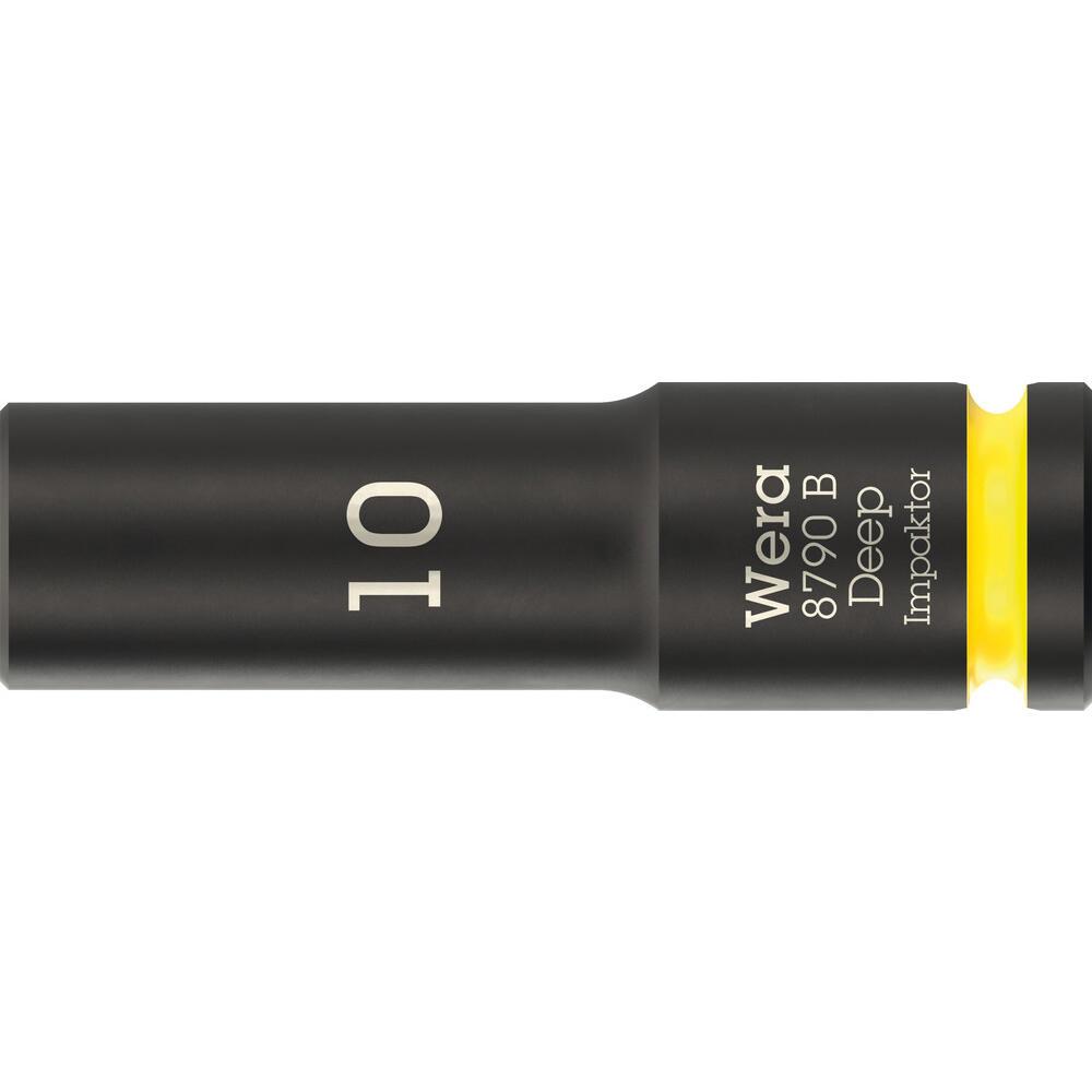 Wera 8790 B Impaktor 3/8" Drive Deep Hexagon Impact Socket 3/8" 10mm