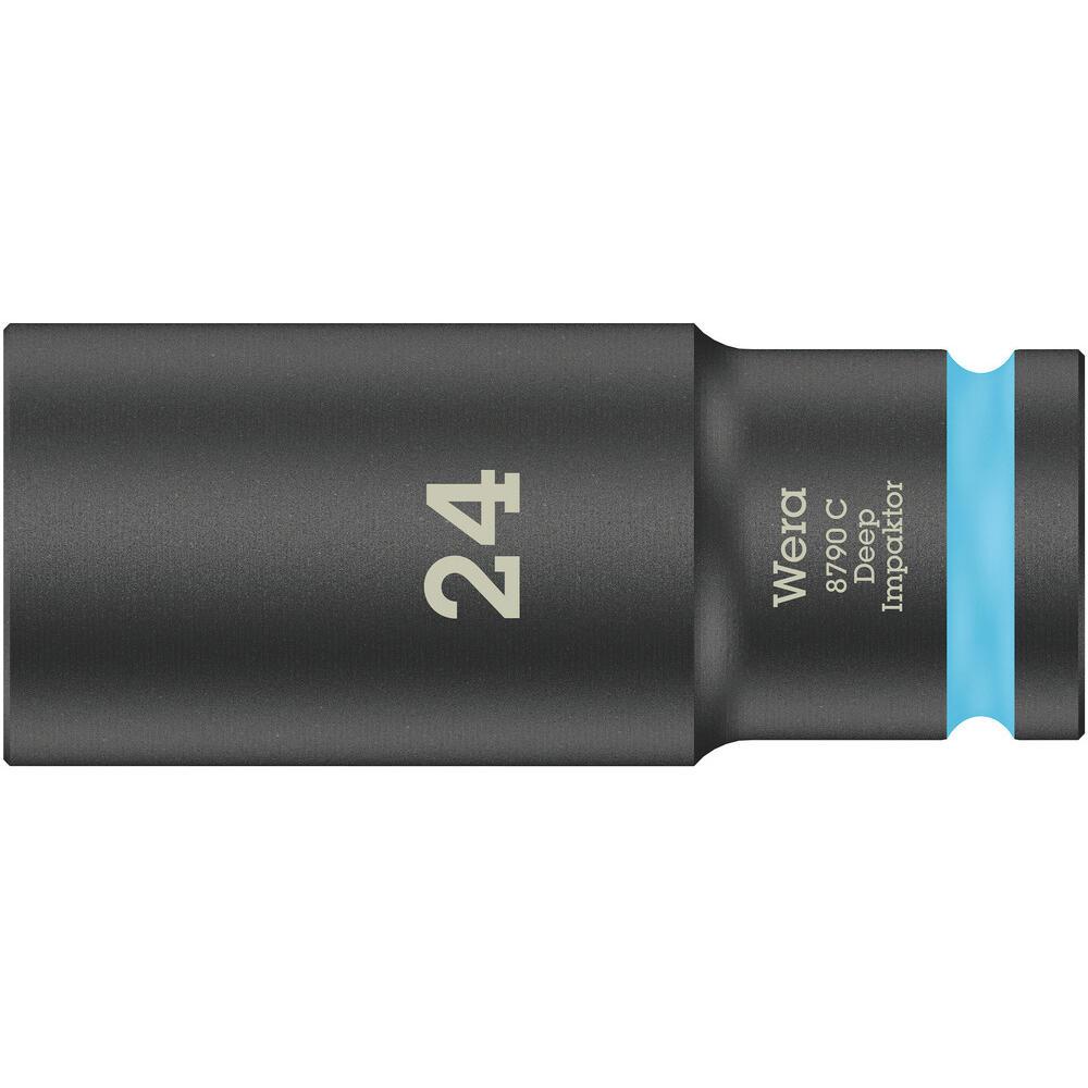 Wera 8790C Impaktor 1/2" Drive Deep Hexagon Impact Socket 1/2" 24mm