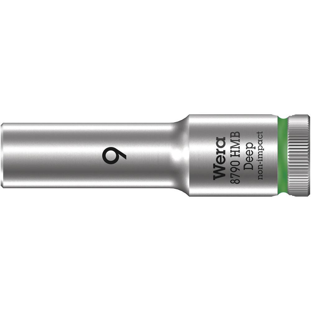 Wera 8790 HMB Deep 3/8" Drive Hexagon Socket Metric 3/8" 9mm