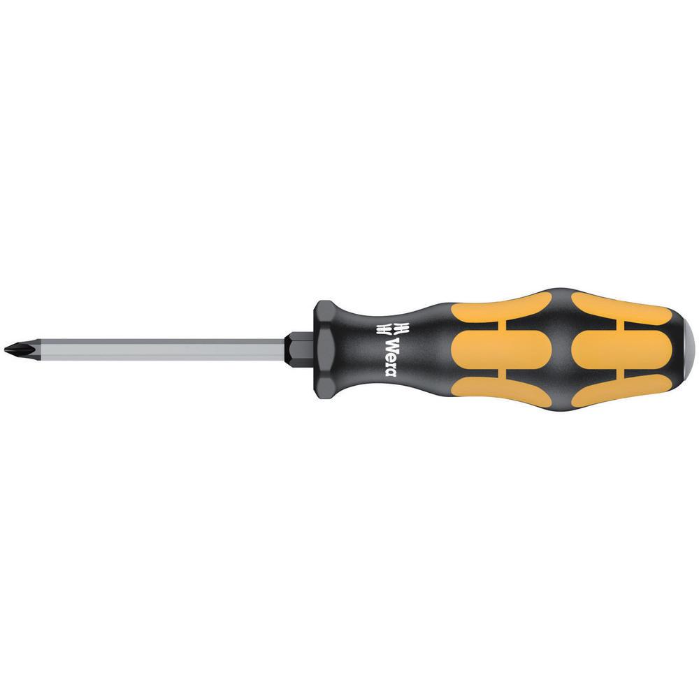 Wera Kraftform Plus Chiseldriver Pozi Screwdriver PZ1 80mm