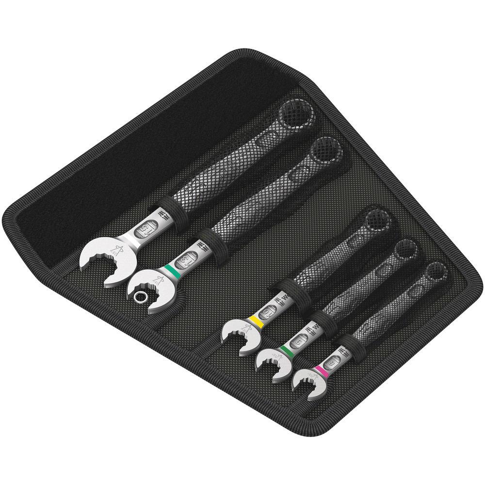 Wera 5 Piece Joker 6003 Bicycle Combination Spanner Set