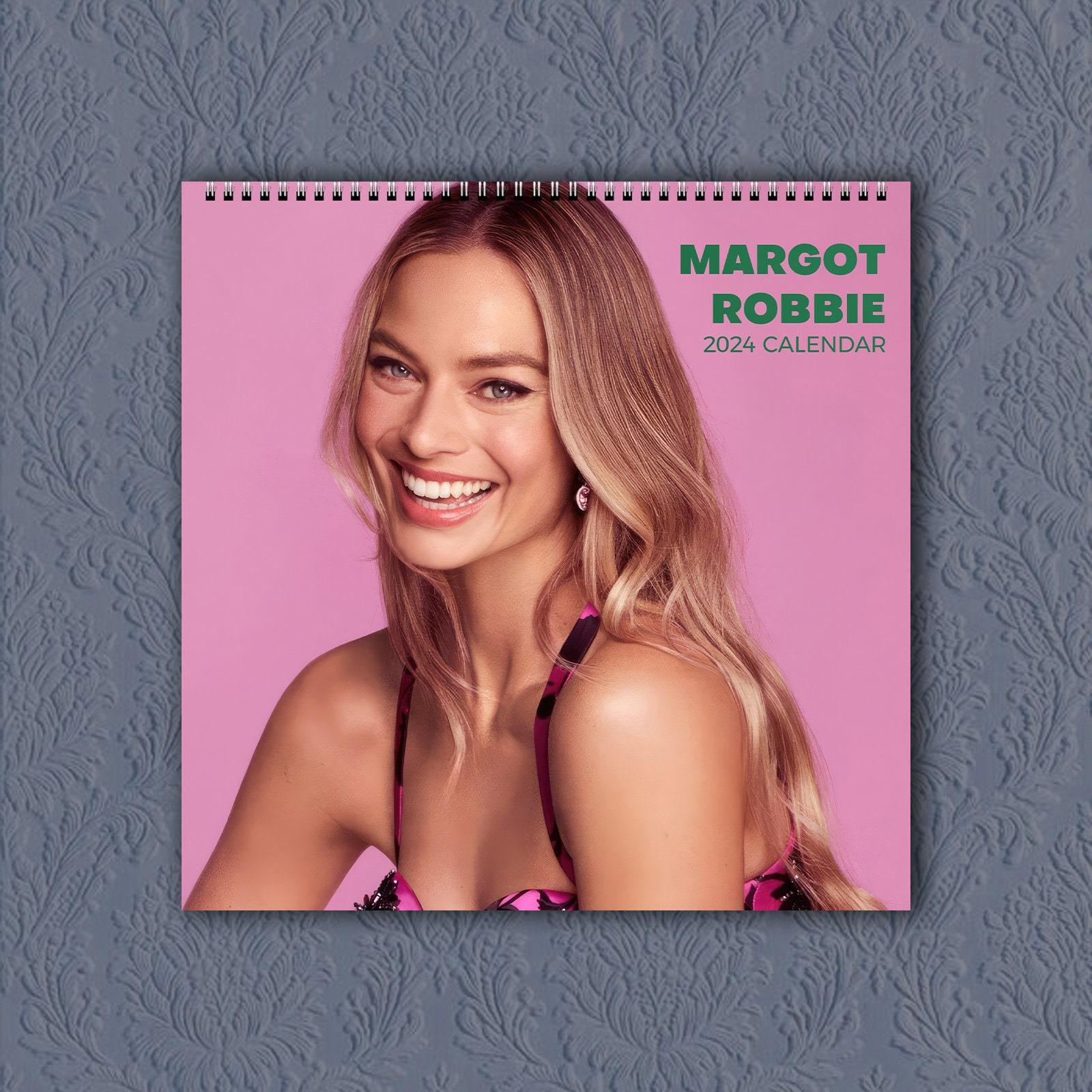 Margot Robbie Calendar 2024, Celebrity Calendar, Margot Robbie 2024 Wall Calendar