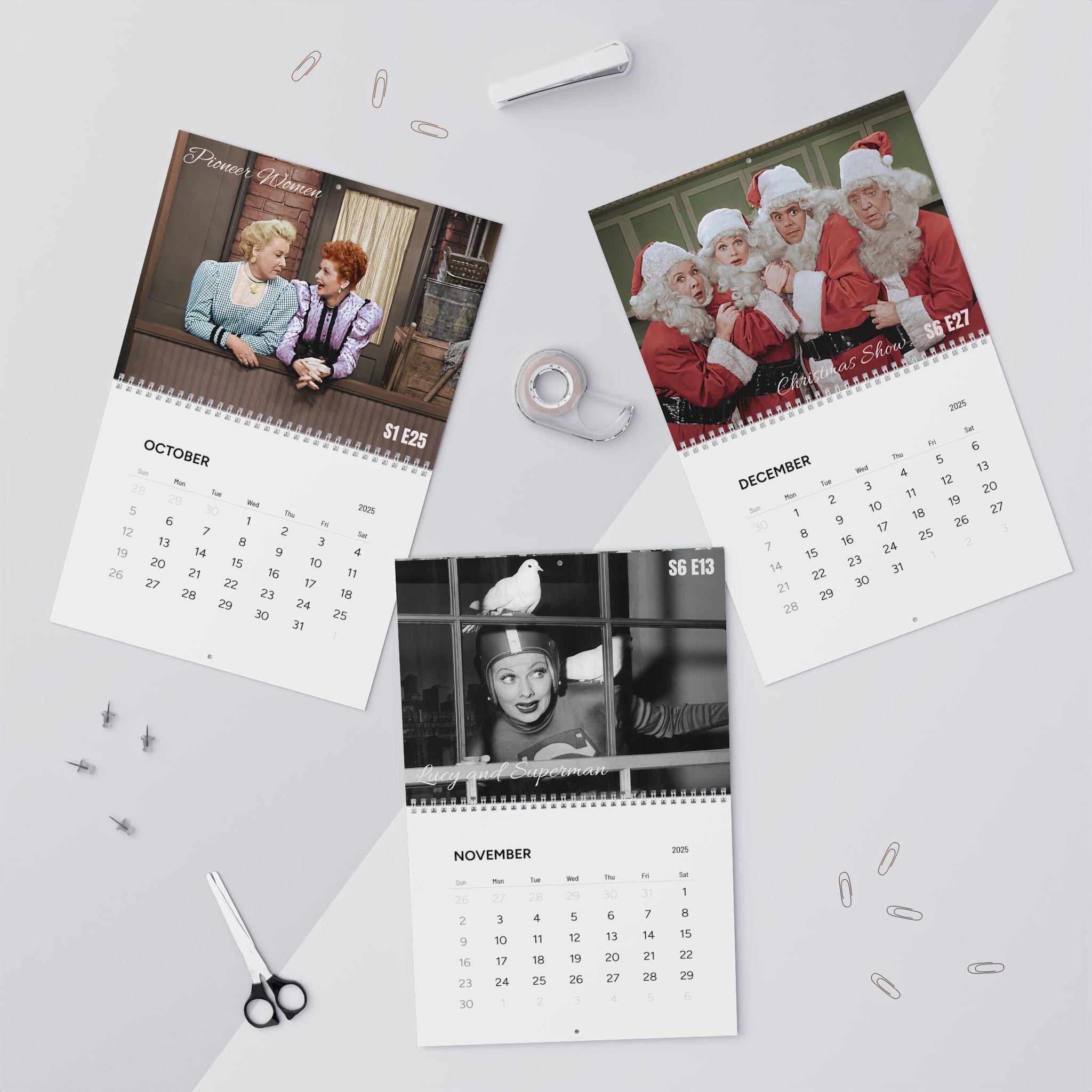 I Love Lucy The Best Episode 2025 Wall Calendar Tv Show Gift, Vibrant Colors, For Lucy Fans