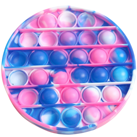 Pop It Fidget Toy - Blue & Pink