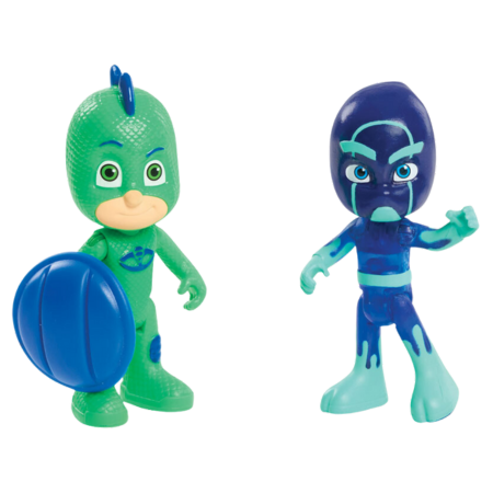 Pyjama Heroes Figure Set - Gekko & Night Ninja