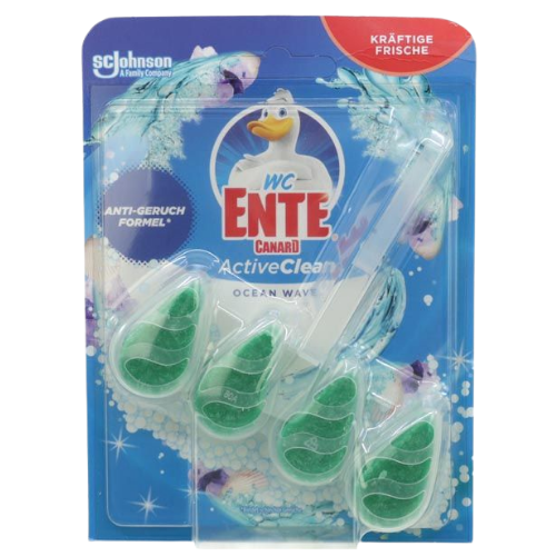WC Ente Active Clean Ocean Wave Toilet Rim Blocks - 38.6 g