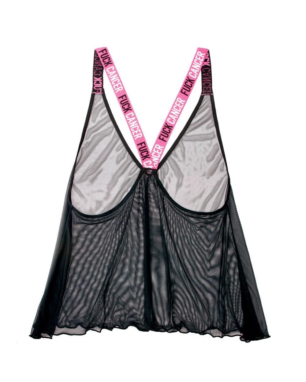 Fuck Cancer Tank Top - Black - M/l