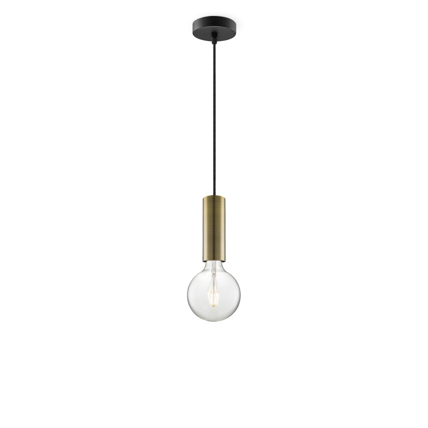 Home sweet home hanglamp Saga brons Globe g125 - helder