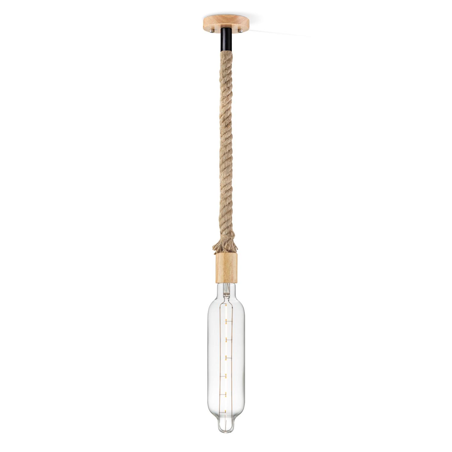 Home sweet home hanglamp Leonardo Tube - helder