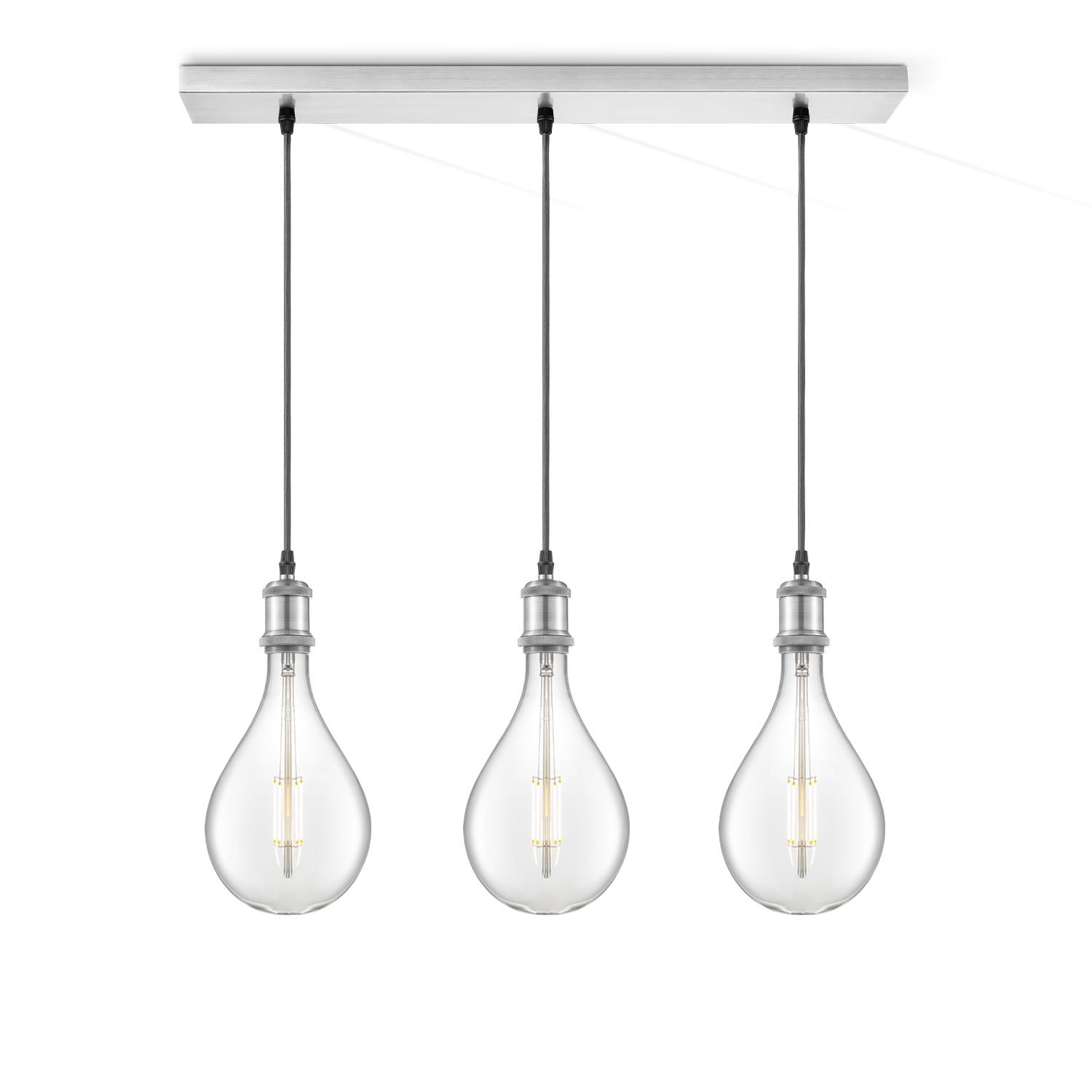 Home sweet home hanglamp Vintage 3l Beam Pear - helder