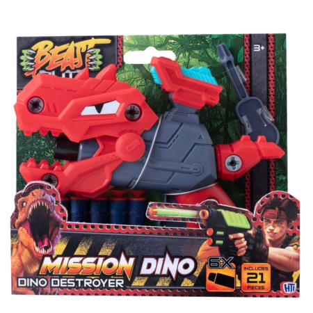 Beast Blitz Dino Destroyer Dart Gun Assorted