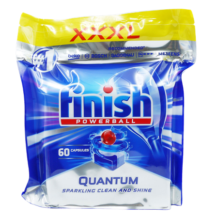 Finish Powerball Quantum Dishwasher Tablets - 60 pcs