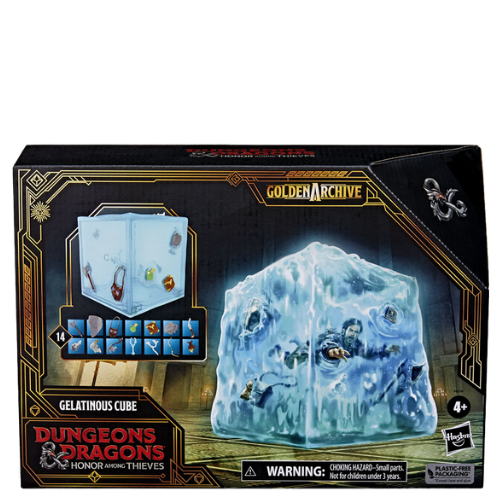 Hasbro Dungeons & Dragons Honor Among Thieves Golden Archive Gelatinous Cube Figure Set