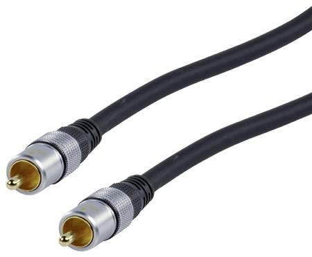 HQ Digital Audio Cable 1 5 Metres - Dark grey