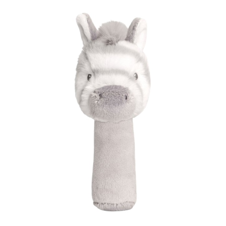 Keel Toys Keeleco Cuddle Zebra Stick Rattle - 14cm