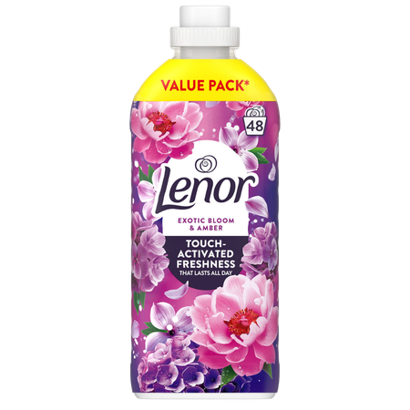 Lenor Exotic Bloom & Amber Fabric Conditioner – 1488 ml