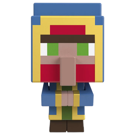 Mattel Minecraft Head Minis Mystery Blind Box Figure – Assorted