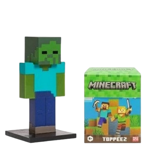 Minecraft 3D Toppeez Collectible Mystery Blindbox Figure Toy Assorted