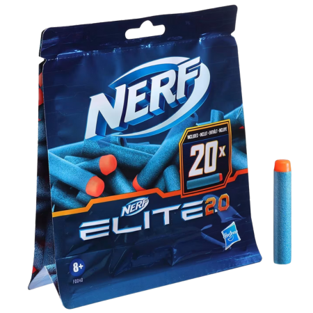 Nerf Elite 2.0 Dart Refill Pack – 20 Pcs
