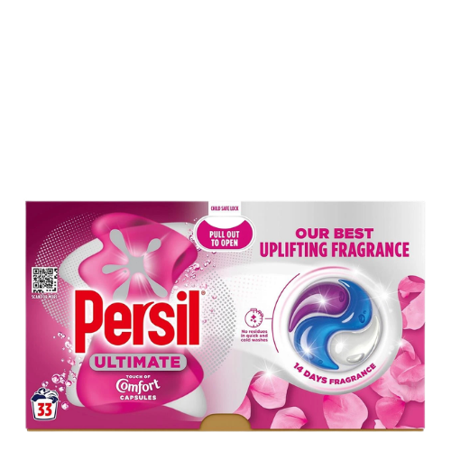 Persil Ultimate Touch of Comfort Laundry Washing Capsules - 33 Pcs