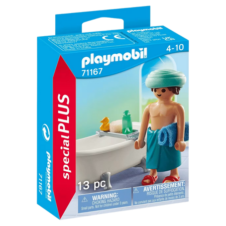 Playmobil Special Plus Man with Bathtub Playset