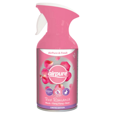 Airpure & Fresh True Romance Air Freshener Spray – 250ml