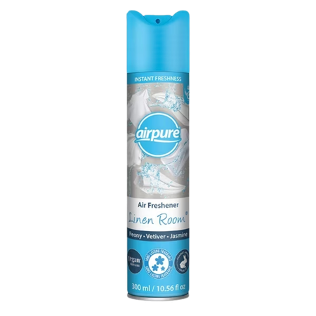 Airpure Peony Vetiver Jasmine Linen Room Air Freshener - 300 ml