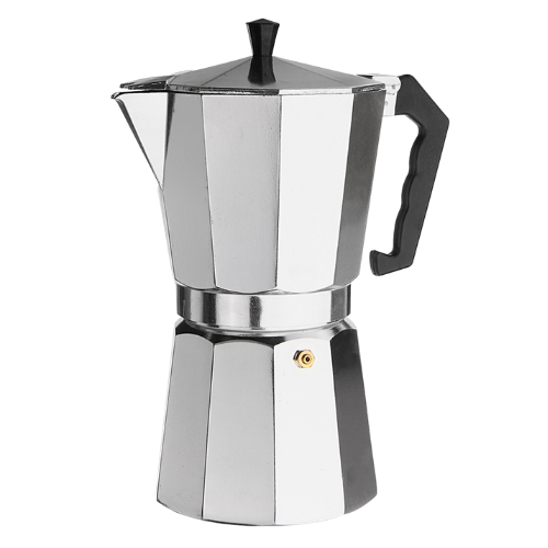 Aluminium 12 Cups Espresso Coffee Maker - 600 ml
