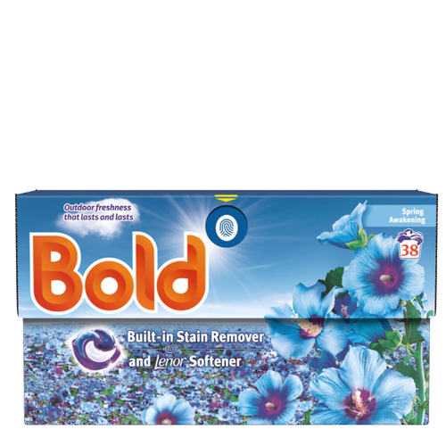 Bold Spring Awakening Laundry Detergent Pods - 38 pcs