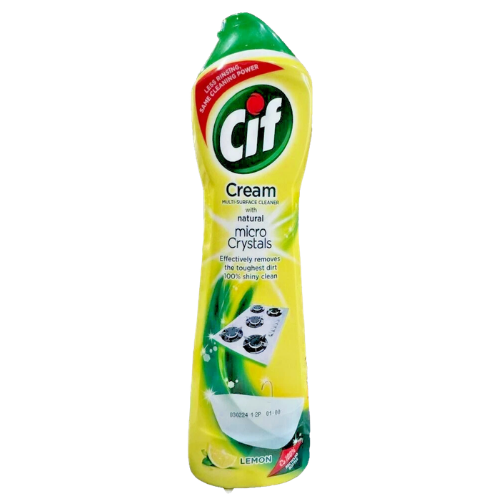 Cif Cream Lemon Multi-Surface Cleaner - 660 ml