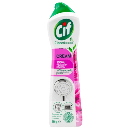 Cif Clean Boost Pink Multi-Purpose Cleaner - 660 ml