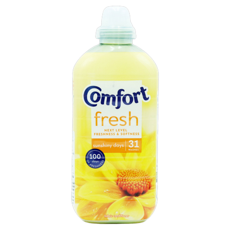 Comfort Fresh Sunshiny Days Fabric Conditioner - 930 ml