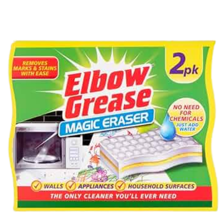 Elbow Grease Magic Eraser Cleaning Sponge - 2 pcs