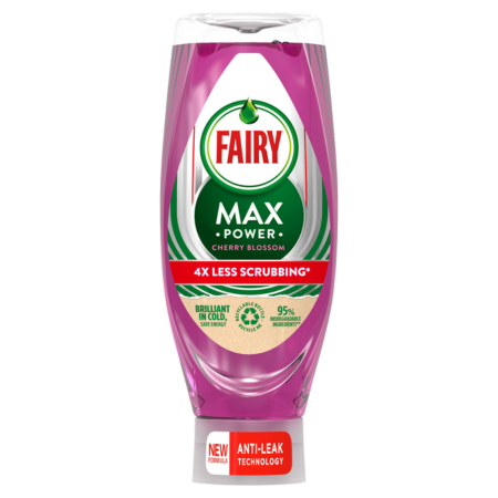Fairy Liquid Max Power Cherry Blossom Detergent - 640ml