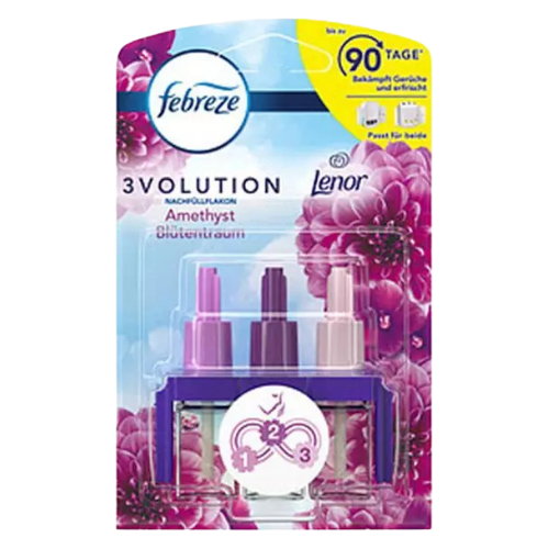 Febreze 3Volution Plug-In Air Freshener Refill Lenor Amethyst Blossom Dream – 20 ml