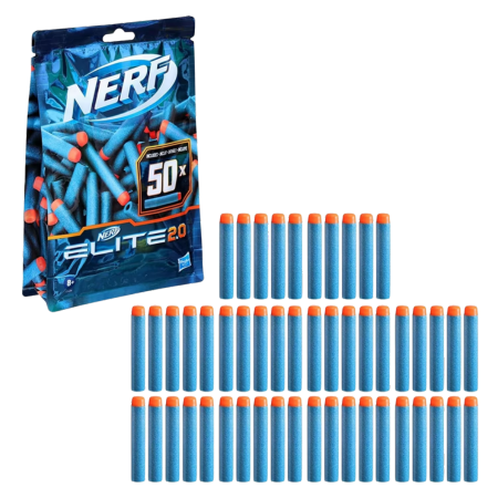 Hasbro Nerf Elite 2.0 Dart Refill Pack – 50 Pcs