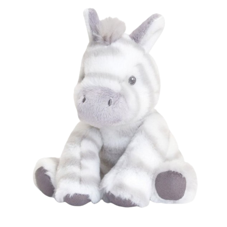 Keel Toys Keeleco Cuddle Zebra Soft Plush Toy - 14cm