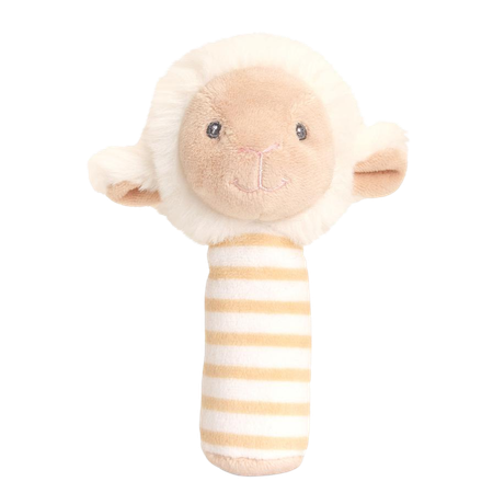 Keel Toys Keeleco Lullaby Lamb Stick Rattle - 14cm