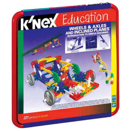 K’NEX Education Wheels & Axles Building Set – 221 Pcs