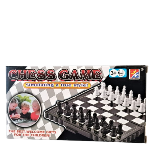 Magnetic Folding Chess Board Game Set - 13 × 13 cm