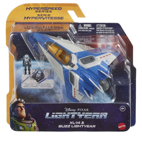 Mattel Disney Pixar Lightyear Hyperspeed Series Buzz Lightyear Spacecraft Mini Figure - Assorted