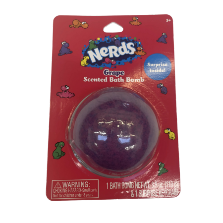 Nerds Grape Bath Bomb - 1 piece.