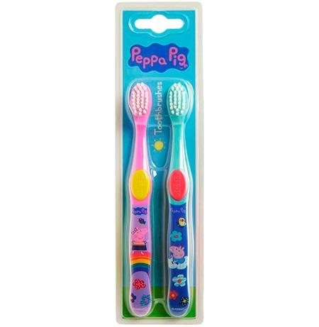 Cuddly Pig Toothbrushes - 2 pcs