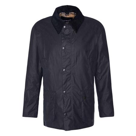Barbour Ashby Wax Jacket - Navy - L